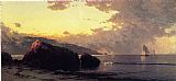 Sunset Bailey Island by Alfred Thompson Bricher